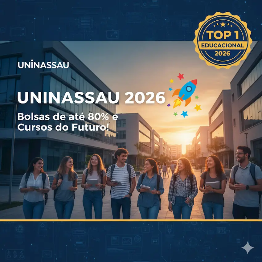 Faculdade UNINASSAU 2026: Cursos, Preços e Como Conseguir Bolsa de até 80% Faculdade UNINASSAU 2026: Cursos, Preços e Como Conseguir Bolsa de até 80%