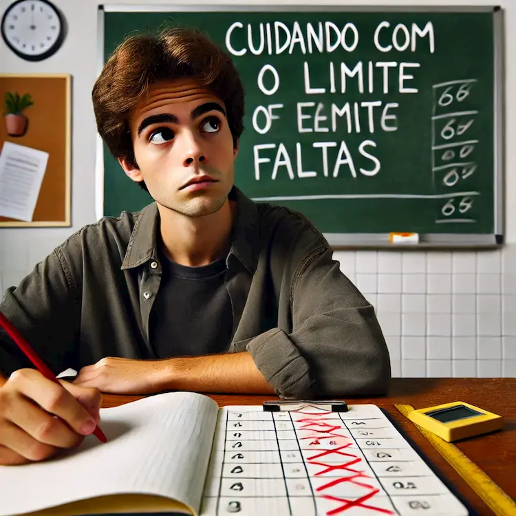 limite de faltas na escola