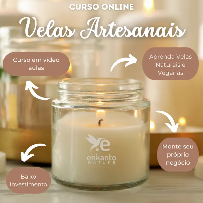 curso de velas artesanais