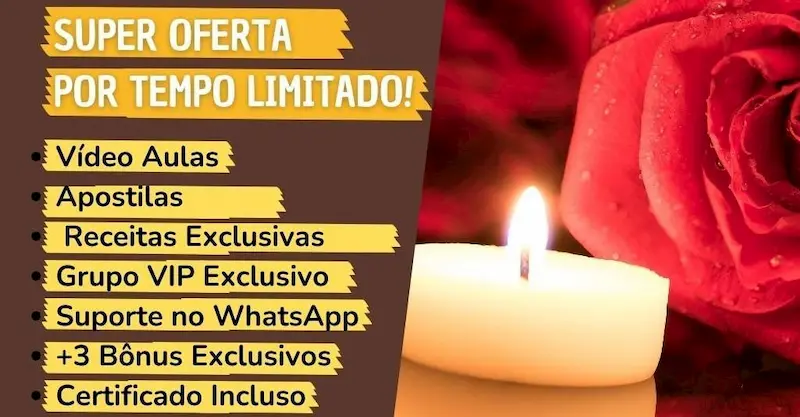 Curso de Velas Artesanais