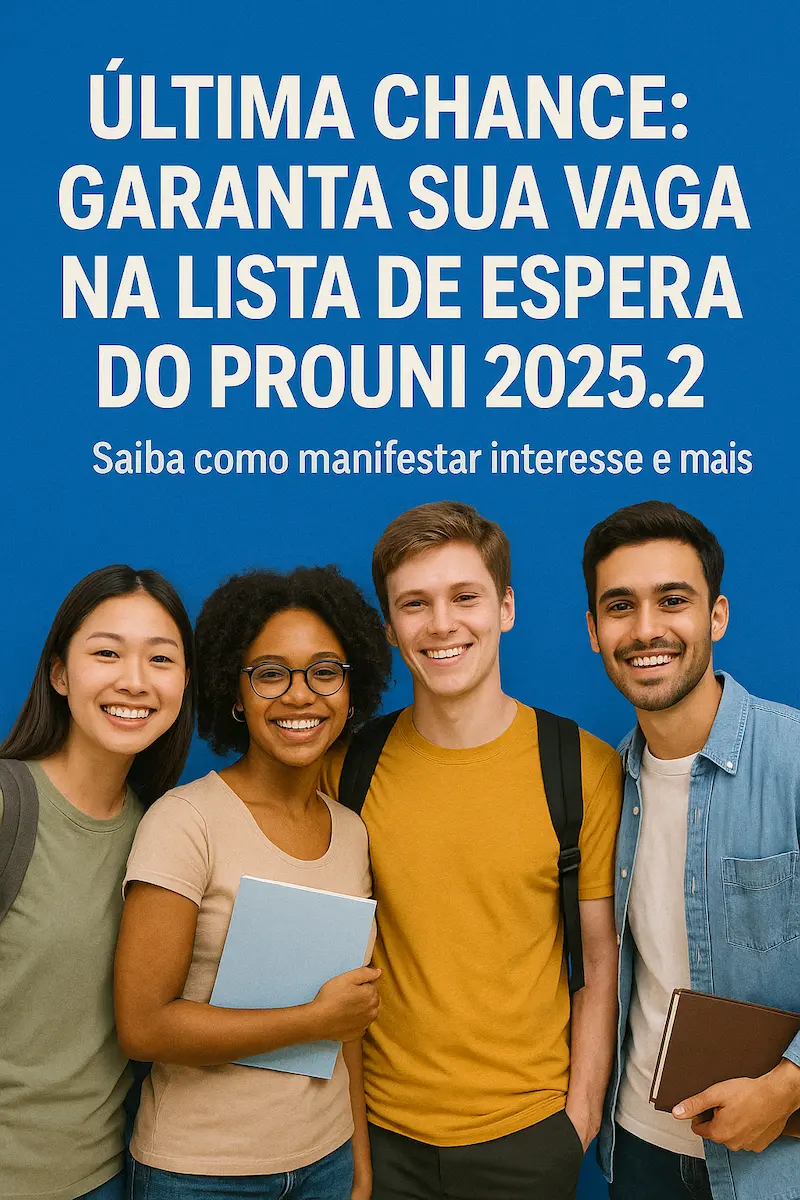 Lista de espera do Prouni 2025.2