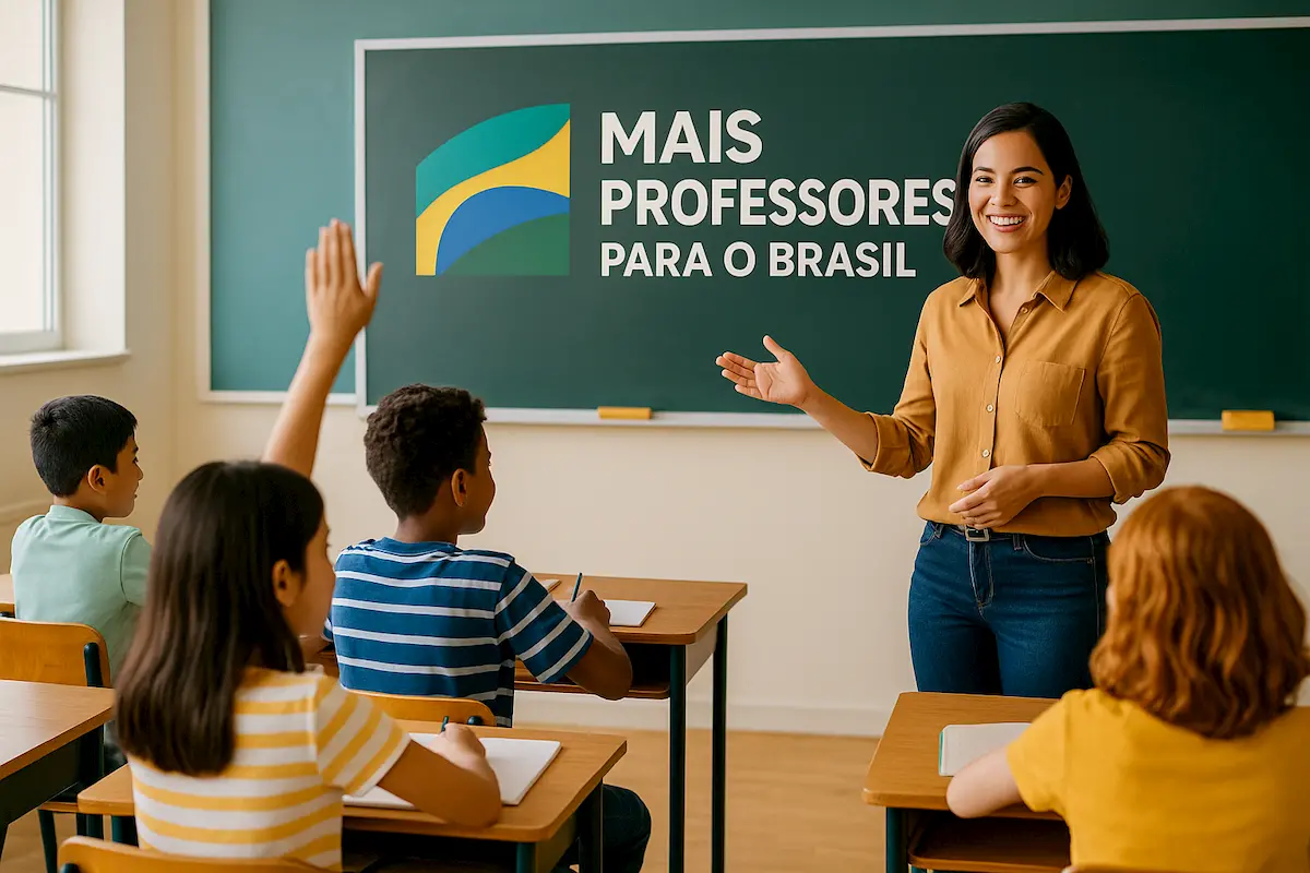 Mais Professores para o Brasil 2026: vagas do programa do MEC e como funciona