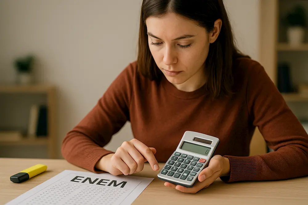 ENEM 2025- Como usar a calculadora do TRI