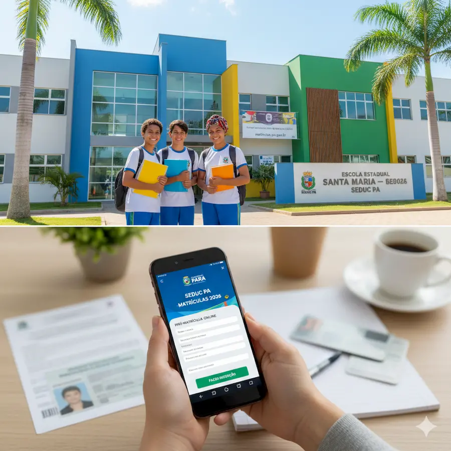 Matriculas.pa.gov.br 2026: Calendário, Prazos de Transferência e Como Garantir sua Vaga na Rede Estadual do Pará! Matriculas.pa.gov.br 2026: Calendário, Prazos de Transferência e Como Garantir sua Vaga na Rede Estadual do Pará!