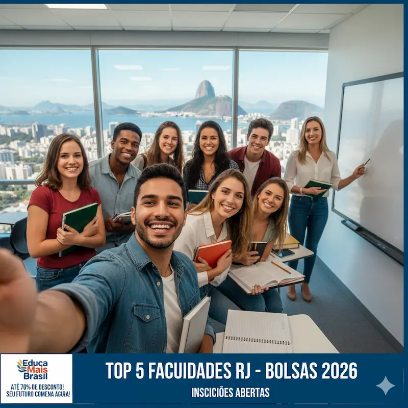 🚀 Educa Mais Brasil RJ: Top 5 Faculdades com Bolsa no Rio de Janeiro (2026) 🚀 Educa Mais Brasil RJ: Top 5 Faculdades com Bolsa no Rio de Janeiro (2026)