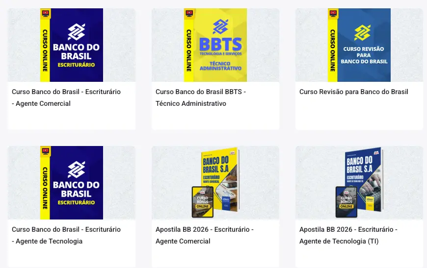 Concurso Banco do Brasil 2026 Concurso Banco do Brasil 2026