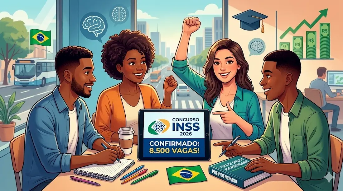 Concurso INSS 2026: Edital, Vagas e Como Garantir Sua Aprovação! Concurso INSS 2026: Edital, Vagas e Como Garantir Sua Aprovação!