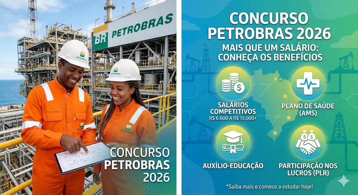 Concurso Petrobras 2026: Edital Confirmado, Vagas de 15 Mil e Tudo o que Você Precisa Saber! Concurso Petrobras 2026: Edital Confirmado, Vagas de 15 Mil e Tudo o que Você Precisa Saber!