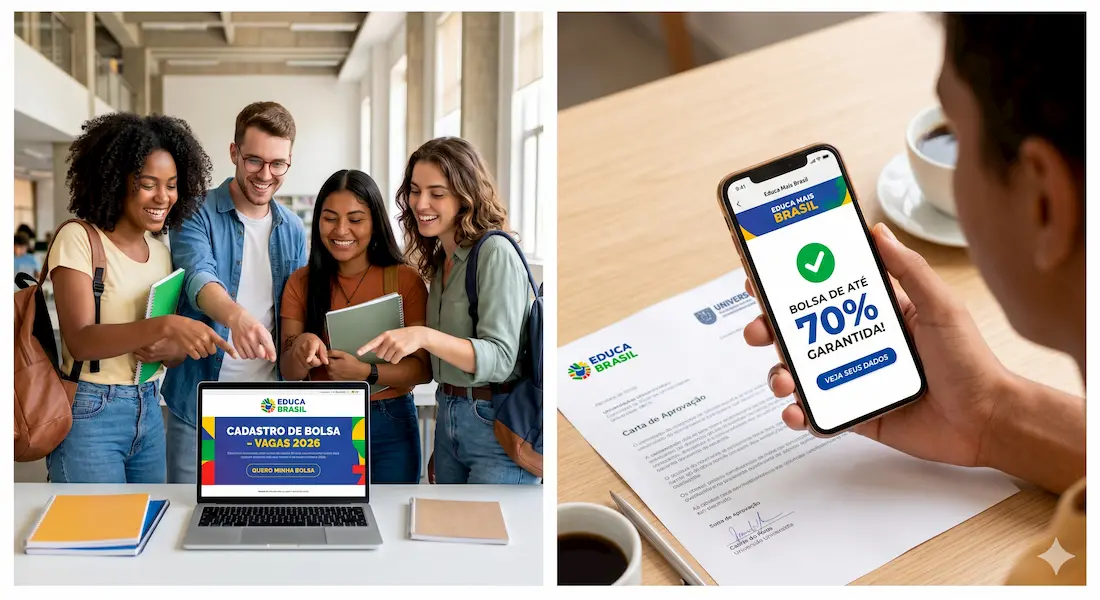 Educa Mais Brasil Cadastro 2026: Guia Completo para Garantir sua Bolsa de Estudo Educa Mais Brasil Cadastro 2026: Guia Completo para Garantir sua Bolsa de Estudo