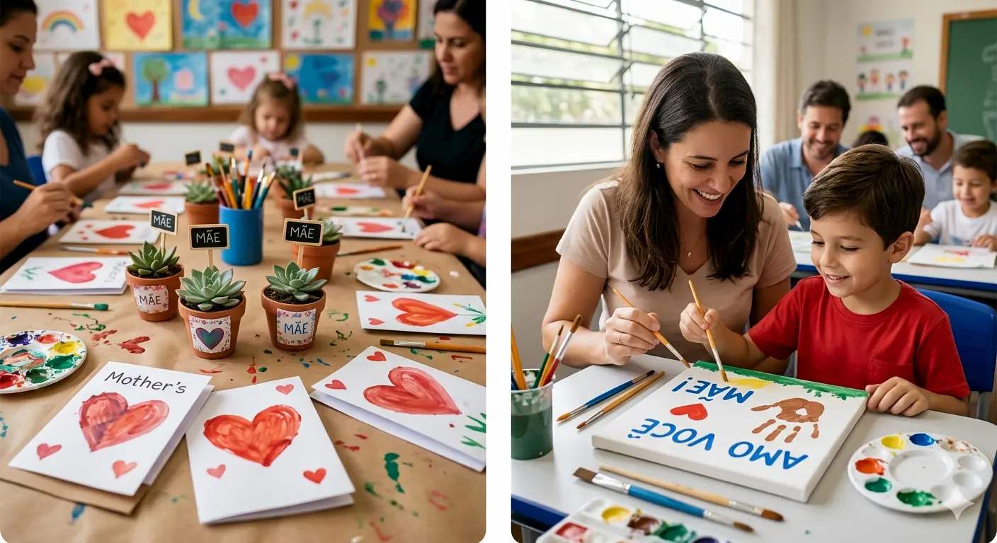 Atividades Criativas para o Dia das Mães