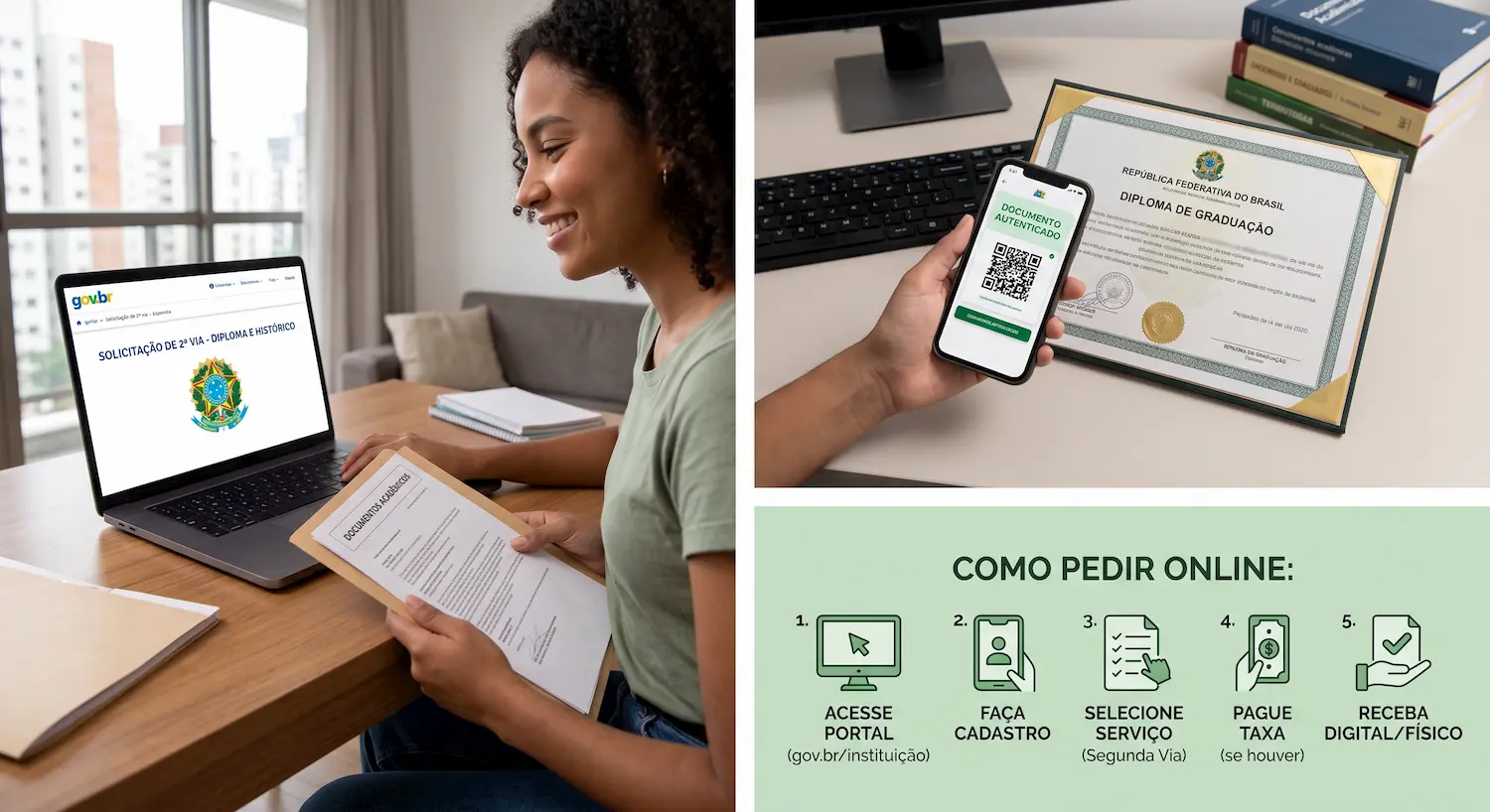Segunda via de Diploma e Histórico escolar: como pedir online Segunda via de Diploma e Histórico escolar: como pedir online