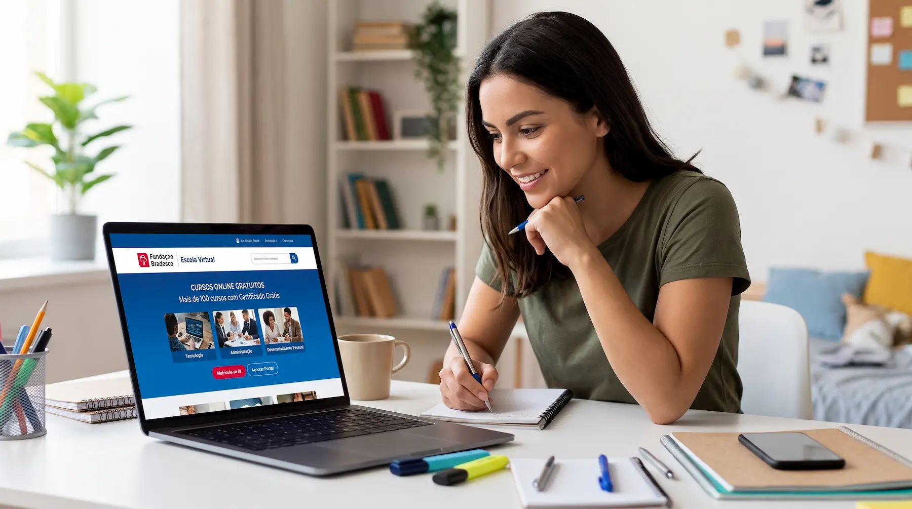 Escola Virtual Fundação Bradesco: Cursos Grátis com Certificado Escola Virtual Fundação Bradesco: Cursos Grátis com Certificado